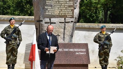 Rocznica zbrodni ludobójstwa na Wołyniu. Tak wyglądały lubelskie obchody 