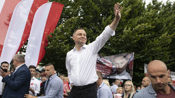 Andrzej Duda w Łukowie