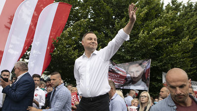 Andrzej Duda w Łukowie