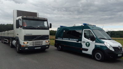 Zatrzymana przez WITD cieżarówka