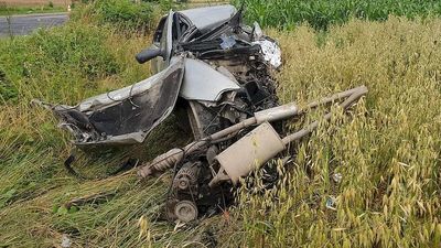 Potworny wypadek w Janowcu. Nie żyje młoda kobieta