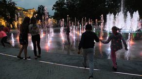 Fontanna na placu Litewskim w Lublinie