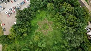 Lublin: Niezwykły landart powstał na cmentarzu żydowskim na Wieniawie