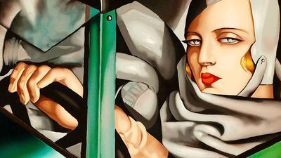 Na profilu Muzeum Lubelskiego na FB pojawiła się już „niewinna” zapowiedź: „Kochani, co Wy na to? Jak Wam się podoba zielone bugatti na lubelskim zamku? Obserwujcie nas bacznie, a już niebawem uchylimy rąbka tajemnicy”. Post okraszono obrazem Łempickiej „Autoportret w zielonym bugatti”