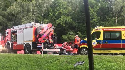 Do śmiertelnego wypadku doszło w piątek, tuż przed godz. 17.