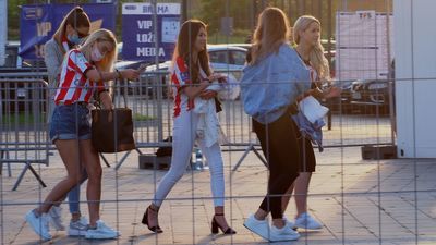 Wielkie piłkarskie wydarzenie w Lublinie. Zdjęcia z ostatnich chwil przed meczem