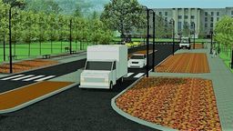 Co zawiera koncepcja remontu al. Piłsudskiego? Na pewno pierwszym zaskoczeniem są pasy zieleni rozdzielające ulice