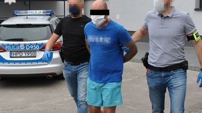 Zatrzymany mężczyzna