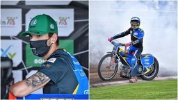 Mikkel Michelsen (po lewej) i Grigorij Łaguta (po prawej)