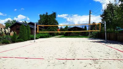 Boisko do siatkówki plażowej jest już gotowe