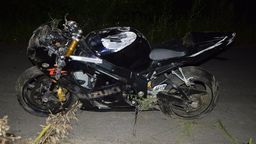 Chotyłów: Motocyklista na zakręcie wypadł z drogi