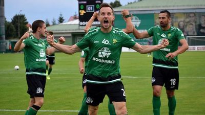 Piłkarze Górnika Łęczna mają za sobą sezon zakończony sukcesem

