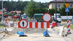 Budowa ronda ruszyła wiosną tego roku