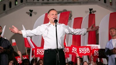 Andrzej Duda w Zamościu