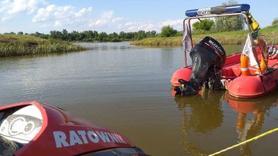 Akcja ratownicza na Wiśle 