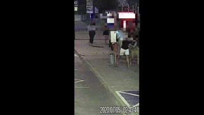 Lublin: Pościg za wandalem, który uszkodził przystanek [wideo]