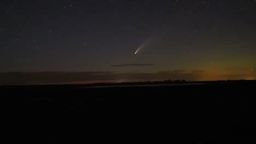 Kometa NEOWISE nad Minnesotą tydzień temu