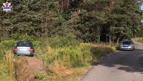 Janowiec. Nagle z drogi zjechała w krzaki. „Zasnęła za kierownicą”