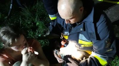 Kocię uratowane z pożaru domu w Lipsku. Trzeba mu było podać tlen