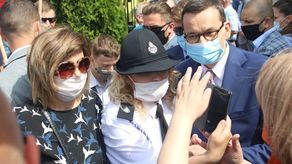 Mateusz Morawiecki podczas wtorkowego spotkania z mieszkańcami Lubartowa