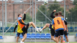 Piłkarze Motoru Lublin wznowili treningi [zdjęcia]