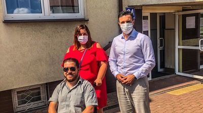 Biała Podlaska: Pan Piotr, niepełnosprawny urzędnik, znalazł asystentkę 