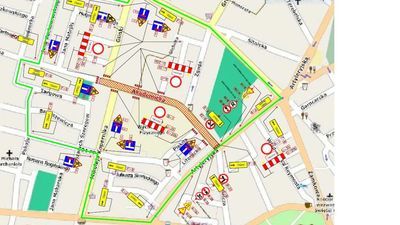 Ulica Akademicka i objazdy 