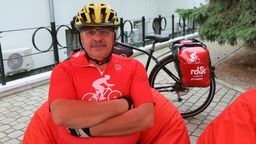 Kształt trasy jest symboliczny, aby podkreślić, jak wielkie serce ma każdy honorowy krwiodawca – mówi Janusz Kobyłka