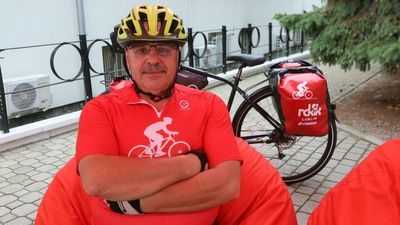 Kształt trasy jest symboliczny, aby podkreślić, jak wielkie serce ma każdy honorowy krwiodawca – mówi Janusz Kobyłka