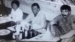 Podczas pobytu w Korei. W środku Andrzej Frączkowski, dyrektor klubu. To za jego kadencji Start osiągał największe sukcesy