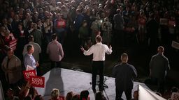 Andrzej Duda podczas piątkowego wiecu w Zamościu