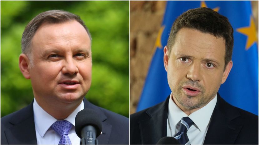 Andrzej Duda i Rafał Trzaskowski zmierzą się w II turze wyborów prezydenckich