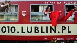 Specjalny wagon rocznicowy, który tym razem nie wyjedzie w trasę