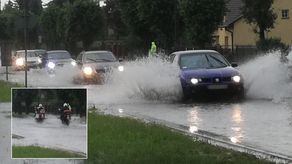 Burze z ulewnym deszczem i gradem nad woj. lubelskim