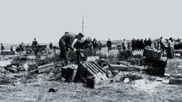 1920. Sprzęt porzucony przez bolszewików wycofujących się z Polski