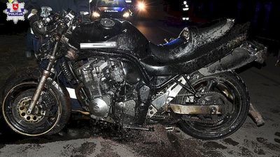 Biała Podlaska. Motocyklista roztrzaskał się na ogrodzeniu. Nie żyje