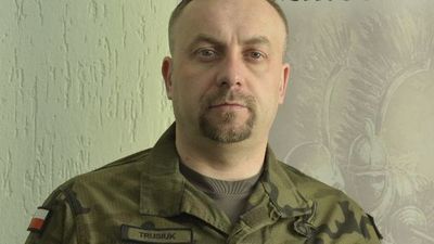 podpułkownik Hubert Trusiuk, dowódca 19. Chełmskiego Batalionu Zmechanizowanego imienia 8. Pułku Ułanów Księcia Józefa Poniatowskiego.