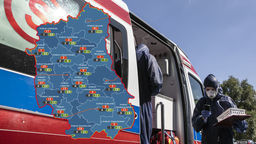 Lubelskie: Więcej aktywnych zakażeń, zmarł kolejny pacjent. Aktualna sytuacja epidemiologiczna