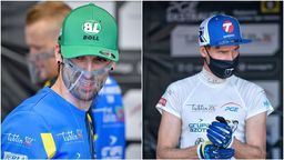 Mikkel Michelsen (z lewej) i Matej Żagar reprezentują Motor Lublin w cyklu SGP w tym sezonie.