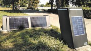 Lublin: Nowe, "inteligentne" kosze na śmieci już zniknęły. Co się z nimi stało?