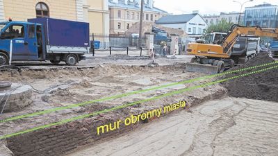 Odkrycie w centrum Lublina. "To czwarta linia umocnień obronnych"