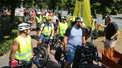 Pojechali dla Karoliny z Puław. Rowerzystka zginęła w wypadku [zdjęcia z przejazdu]