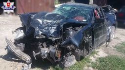 Lubelskie: Po rozbiciu BMW rozeszli się do domów. Fatalne skutki wypadku