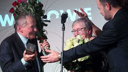 Henryk Wujec z żoną