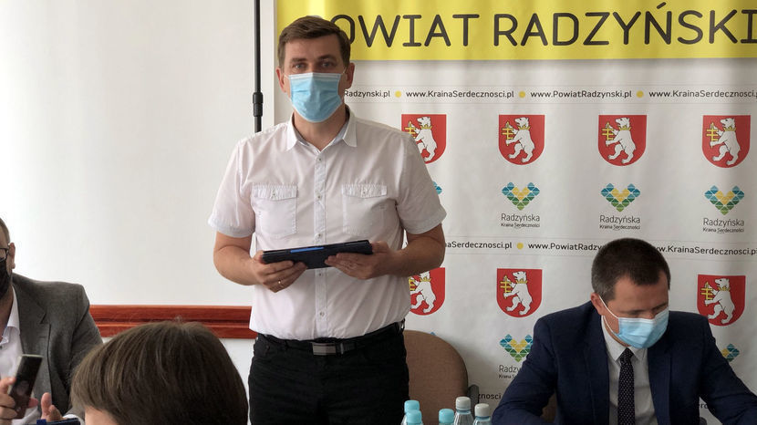 Przewodniczący rady Robert Mazurek