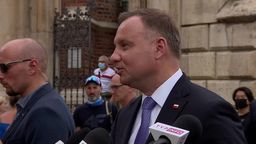 "Jeśli ktoś może, to zachęcam do noszenia maseczek". Tłum na spotkaniu z prezydentem