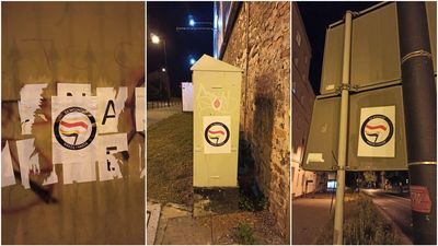 Lublin: Plakatowa akcja solidarności z Białorusią i nie tylko. "Za wolność waszą i naszą" [zdjęcia]