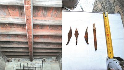 Lublin: Skąd się wzięły groty strzał w stropie kamienicy przy Rynku 6