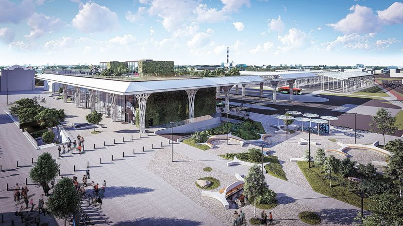 Projekt dworca, stworzony dla miasta przez warszawską pracownię Tremend, otrzymał w piątek nagrodę Real Estate Impactor