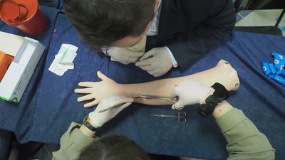 Uniwersytet Medyczny w Lublinie planuje, że stacjonarnie mogłyby się odbywać zajęcia kliniczne, czy te organizowane w otwartym w ubiegłym roku Centrum Symulacji Medycznej